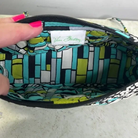 Vera Bradley Island Blooms Bundle of Two! Frannie Bag + Wallet - Picture 6 of 10